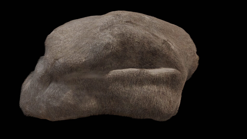 camel nose, 2020. CGI (detail)